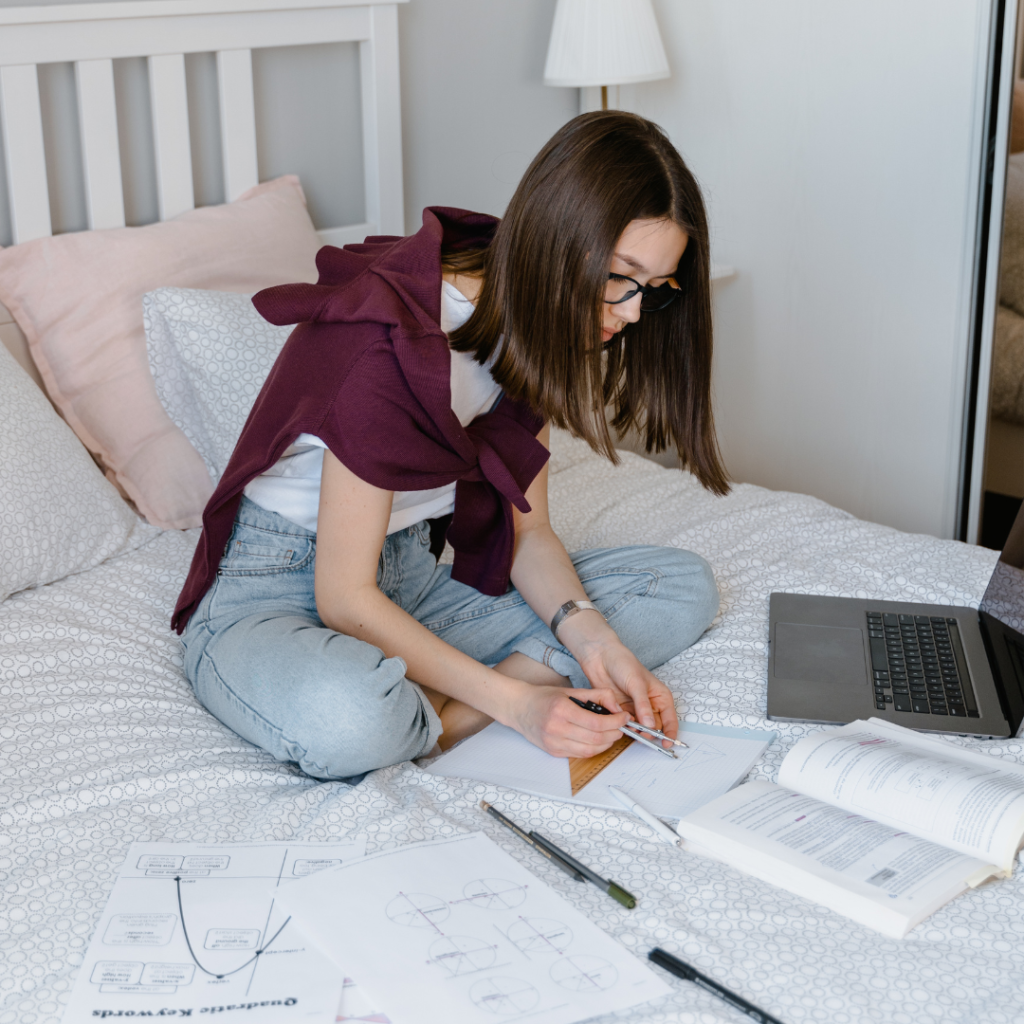 study on bed 